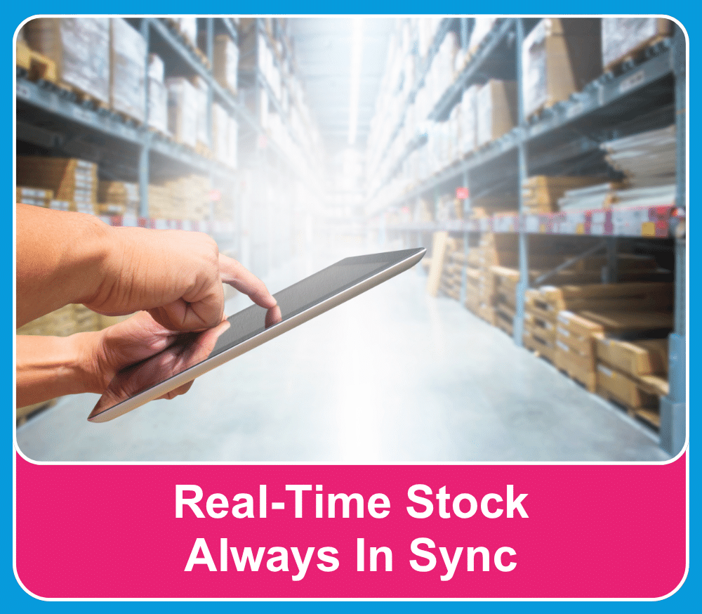 Real-Time Stock. Always In Sync.